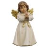 dřevěný vyřezávaný anděl v modlitbě malovaný prodej dřevěných soch