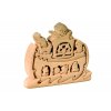 dřevěné 3D puzzle-noemova archa