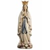 dřevěná socha panny marie lurdské