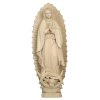 Nabízíme vám krásné zpracovaní Panny Marie Gaudalupské.  Dřevěná vyřezávaná, ručně malovaná soška. Prodej dřevěné Madony je možný také v přírodním provedení neboli v barvě dřeva, ze kterého je soška vyřezána.