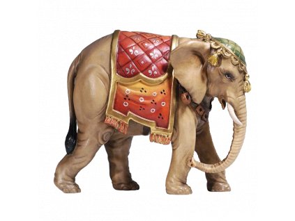 dřevěná soška slona do betlému