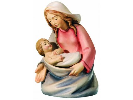 Dřevěná vyřezávaná socha Pany Marie