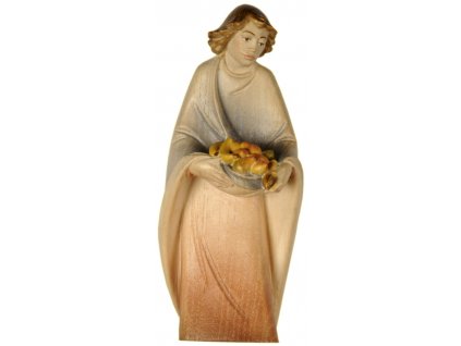 dřevěná vyřezávaná postava ženy dřevěný betlém prodej