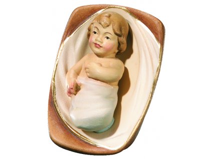 dřevěná vyřezávana soška ježíška