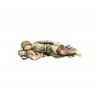 Drevená vyrezávaná ručne maľovaná soška Svätého Jozefa spiaceho