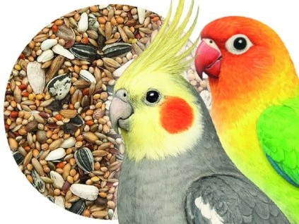 Bird Supreme BASIC – krmivo pro střední papoušky