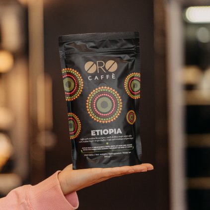 ORO Caffe 100% Arabica Etiopia 250 g | Výběrová káva