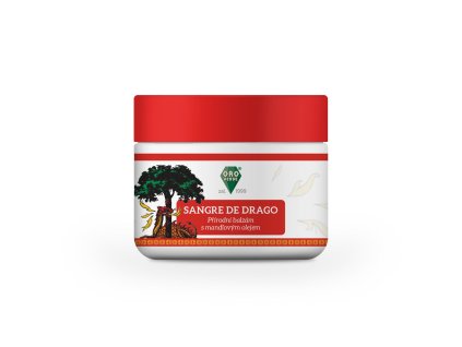 Oro Verde Sangre de Drago s mandlovým olejem a bambuckým máslem - hojivý přírodní balzám - 50 ml