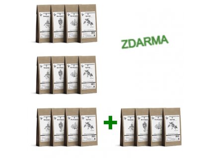 Oro Verde SET Očistná kúra 4x50 g - 3+1 - akce