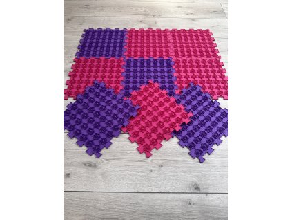 Akupunktúrna masážna podložka Lotus 9 prvkov
