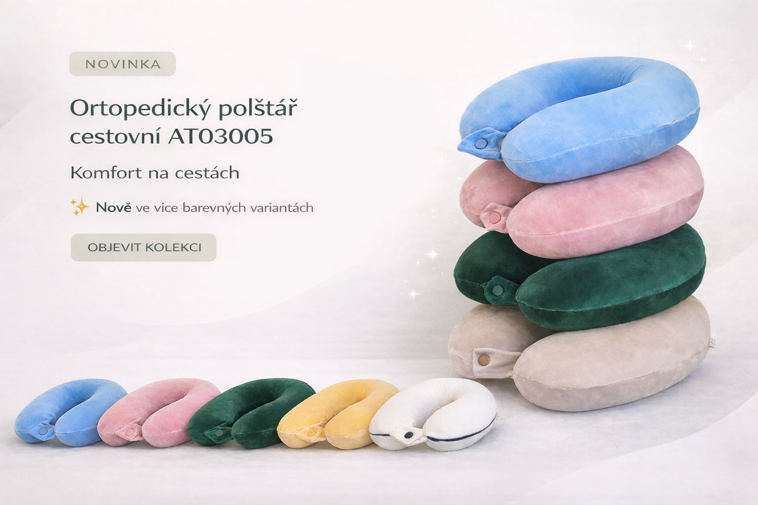 AT03005 cestovní polštář