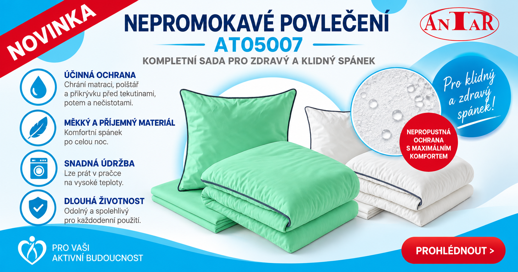 Nepromokavé povlečení