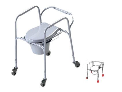 AT01003 TOALETNÍ KŘESLO POJÍZDNÉ