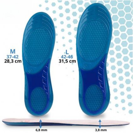 Gélové vložky do topánok Gel Insole