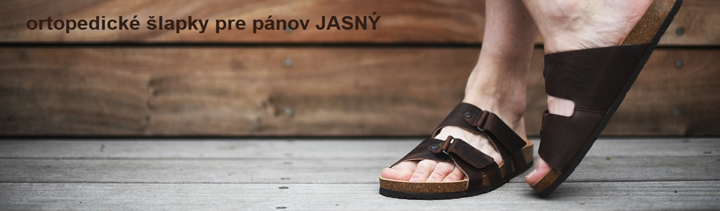 pohodlné ortopedické šlapky JASNY