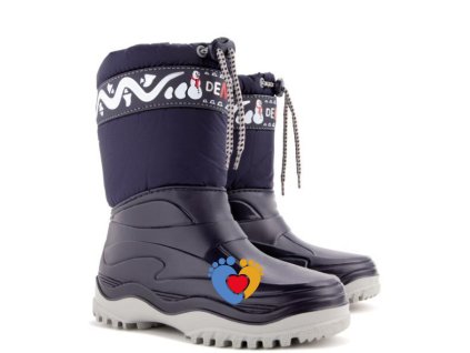 Detské zimné snehule FROST A blue 0376