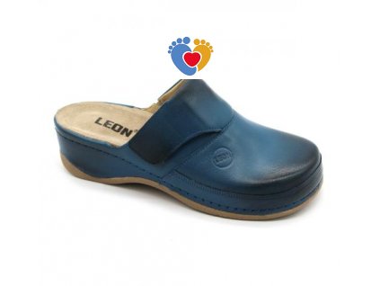 Dámska zdravotná obuv LEON 2019 modrá