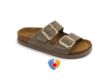 Dámska ortopedická obuv LEON 7010 sivá (Farba sivá, Veľkosť - vnútorná dĺžka stielky obuvi 37 - 24cm)