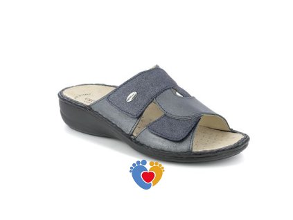 sandal donna leather blu 40 gradi (1)