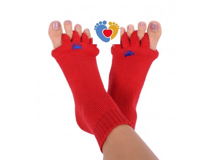 Adjustačné ponožky® RED  ortopedické ponožky