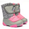 Detské zimné snehule DEMAR-DOGGY 2 LIGHT 4026 NA PINK