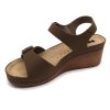 Dámske zdravotné sandále LEON 1130 hnedá