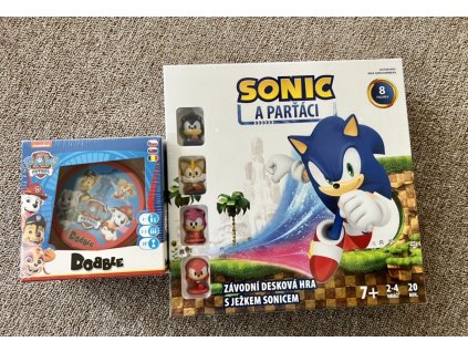 Sonic a parťáci + dobble Patrola
