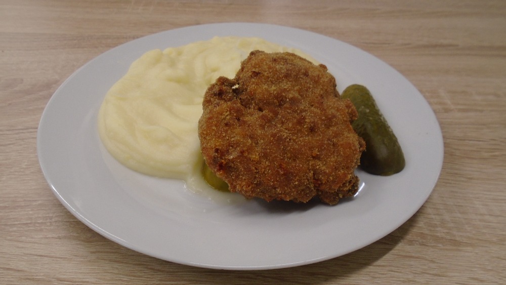 Holandský řízek, kaše