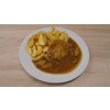Vepřový kotlet se směsí hub,americké brambory (1,7,12)