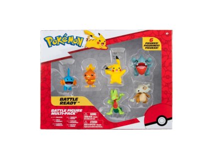 Pokemon sada 6 figurek  W3