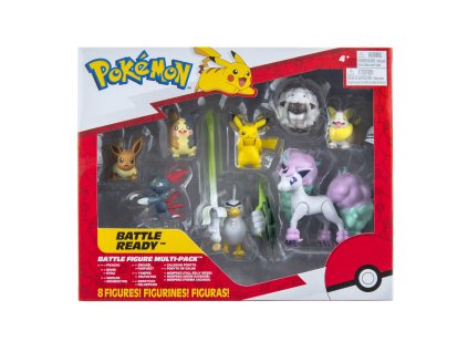 Pokemon sada 8 figurek W7