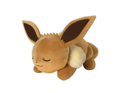 0191726382713 Pokemon Eevee Spící Plyš, 45 cm