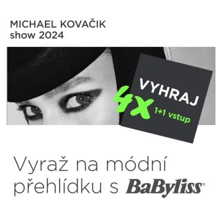 🎉 SOUTĚŽ O LÍSTKY NA MÓDNÍ PŘEHLÍDKU 🎉 Chceš se podívat na exkluzivní módní přehlídku Michaela Kovačika, které je značka...