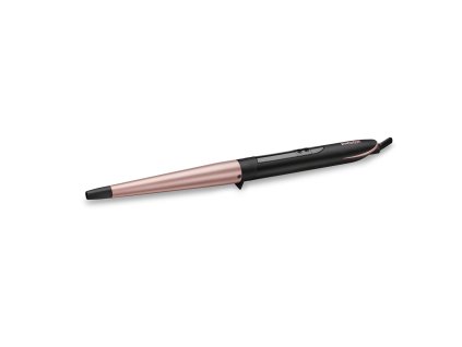 WEB C454E BaBylissParis Rose Quartz Conical Curling Wand 1