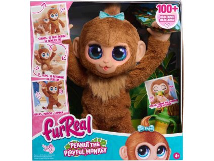 FUR REAL Peanut the Playful Monkey