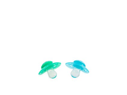 Twistshake 2x Pacifier 0-6m Pastel Blue Green