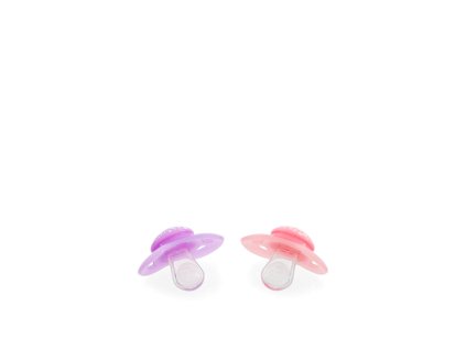 Twistshake 2x Pacifier 0-6m Pastel Pink Purple