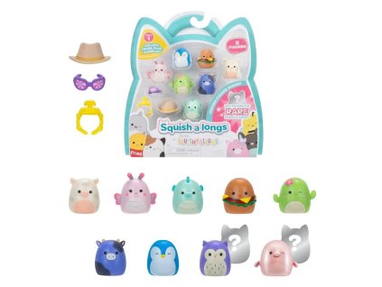 Squish a longs sada 8 figurek asst W2