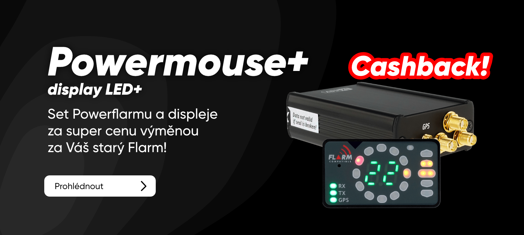 PowerMouse+ LED+ cashback