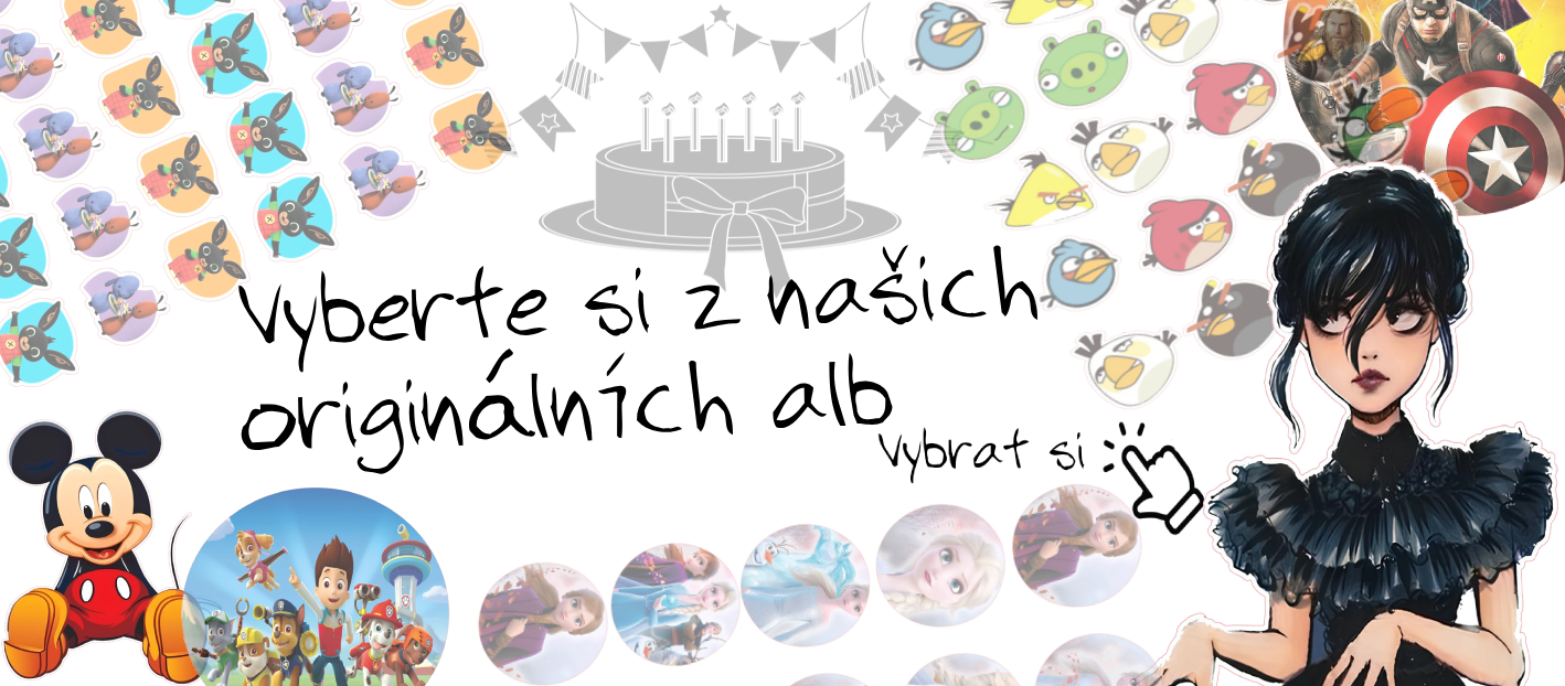 Jedlý tisk z našich alb