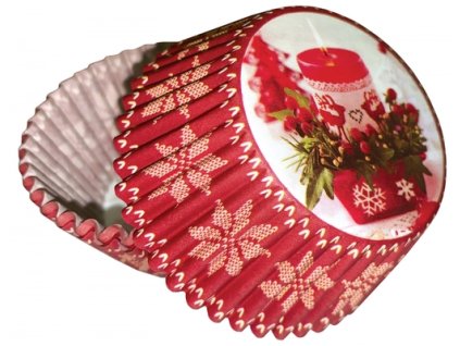 formicky na muffiny a cupcakes 50ks s motivem vanocniho svicnu c muf222 20200918153301724115716