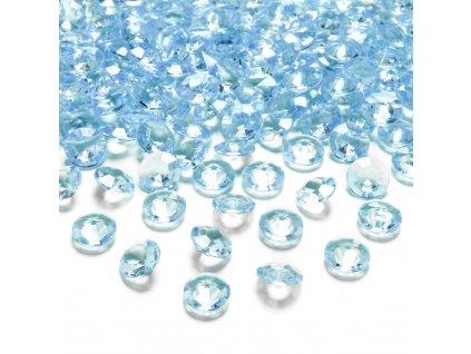 Dekorační diamantové krystaly modré