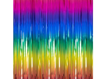 Party závěs třásňový Rainbow