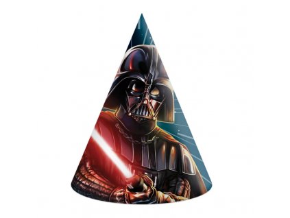 Papírové party kloboučky Star Wars
