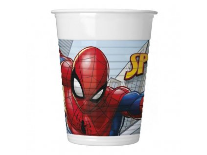 Plastové party kelímky Spiderman