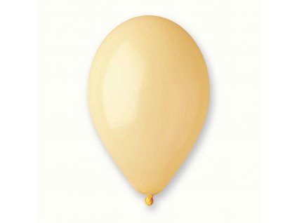 Pastelový nafukovací balónek latex Soft Yellow
