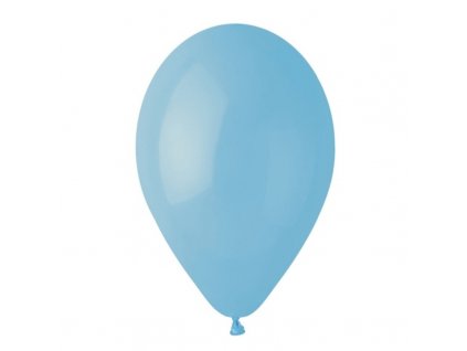 Pastelový nafukovací balónek latex Baby Blue