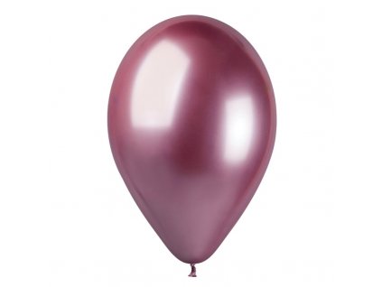 Balónek latexový Glossy Pink 33cm