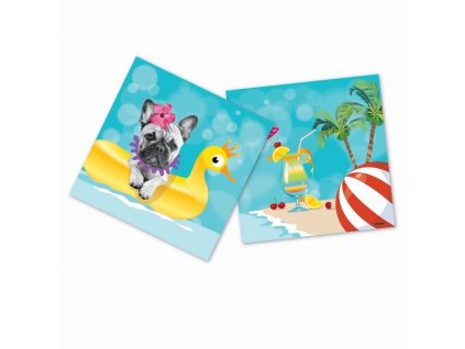 Papírové ubrousky Pool Party