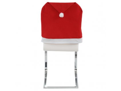 Dekorační potah na židli Santova čepice